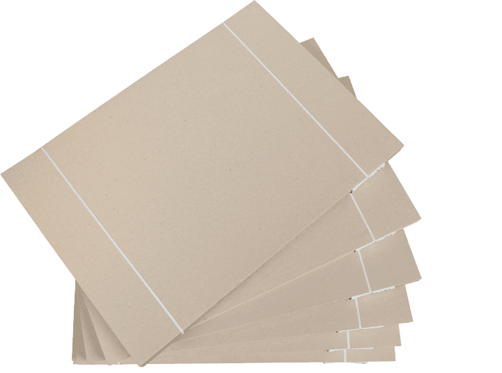 White Backing Large Paper Board , Solid Bleached Sulfate Paperboard  Antistatic